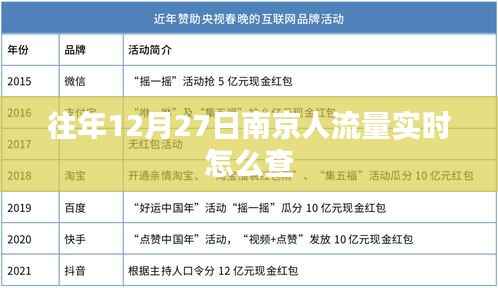 南京往年12月27日人流量实时查询攻略