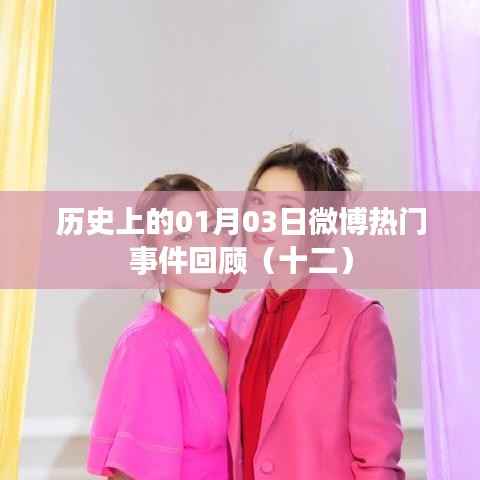 历史一月三日微博热点事件回顾（十二期）简报。